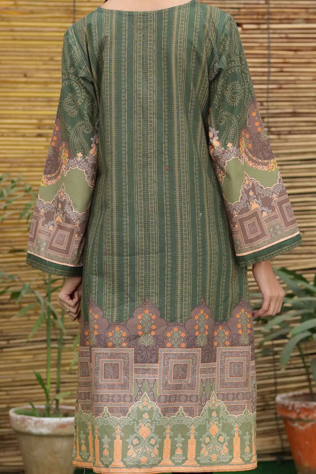 1 PIECE DIGITAL PRINT KURTI | DPKHK-08B