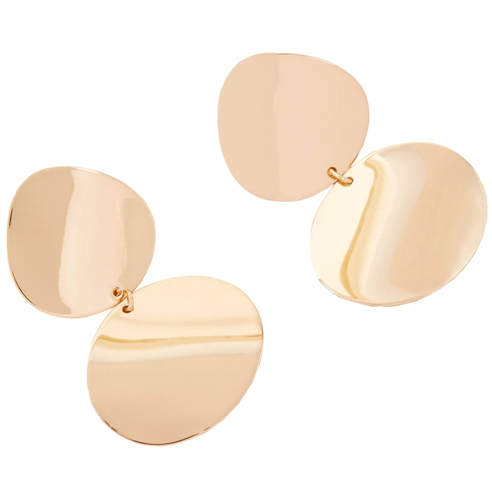 Accessorize London Women's Statement Disc Earrings