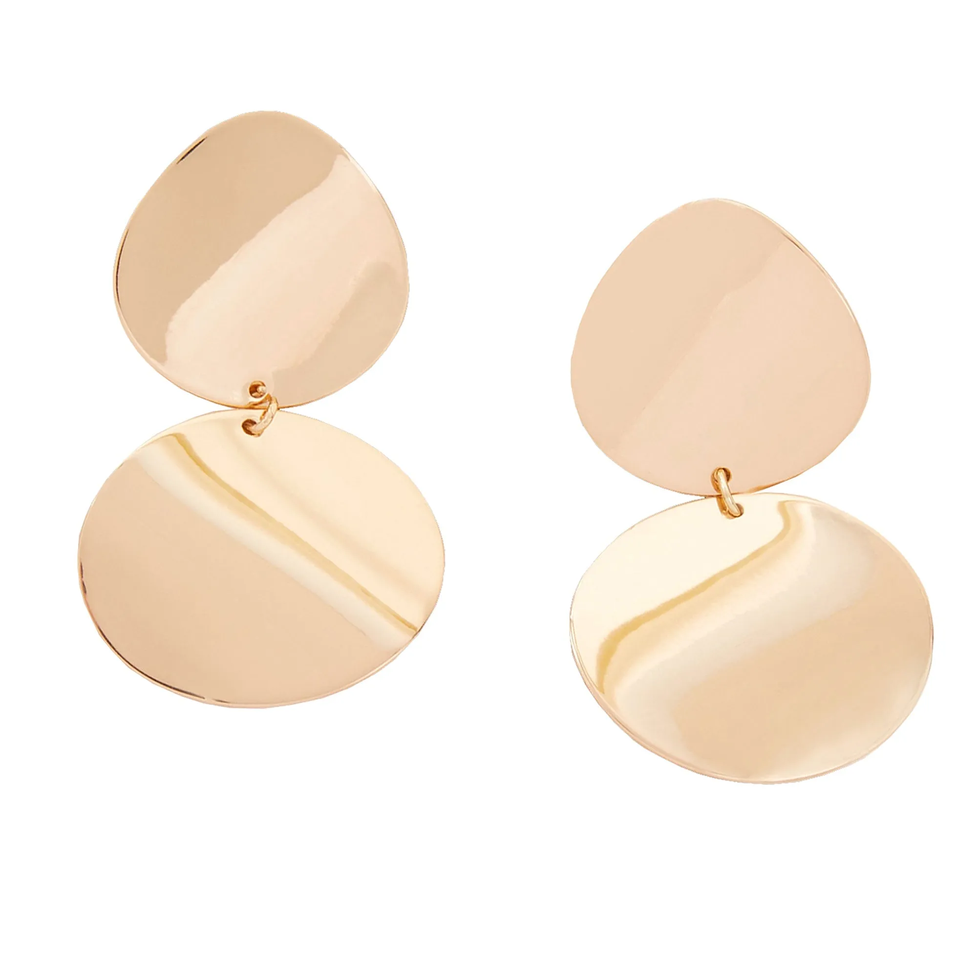 Accessorize London Women's Statement Disc Earrings