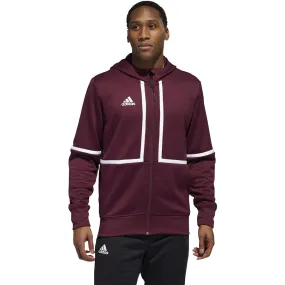 adidas Men's Team Maroon/White Under The Lights Full Zip Jacket