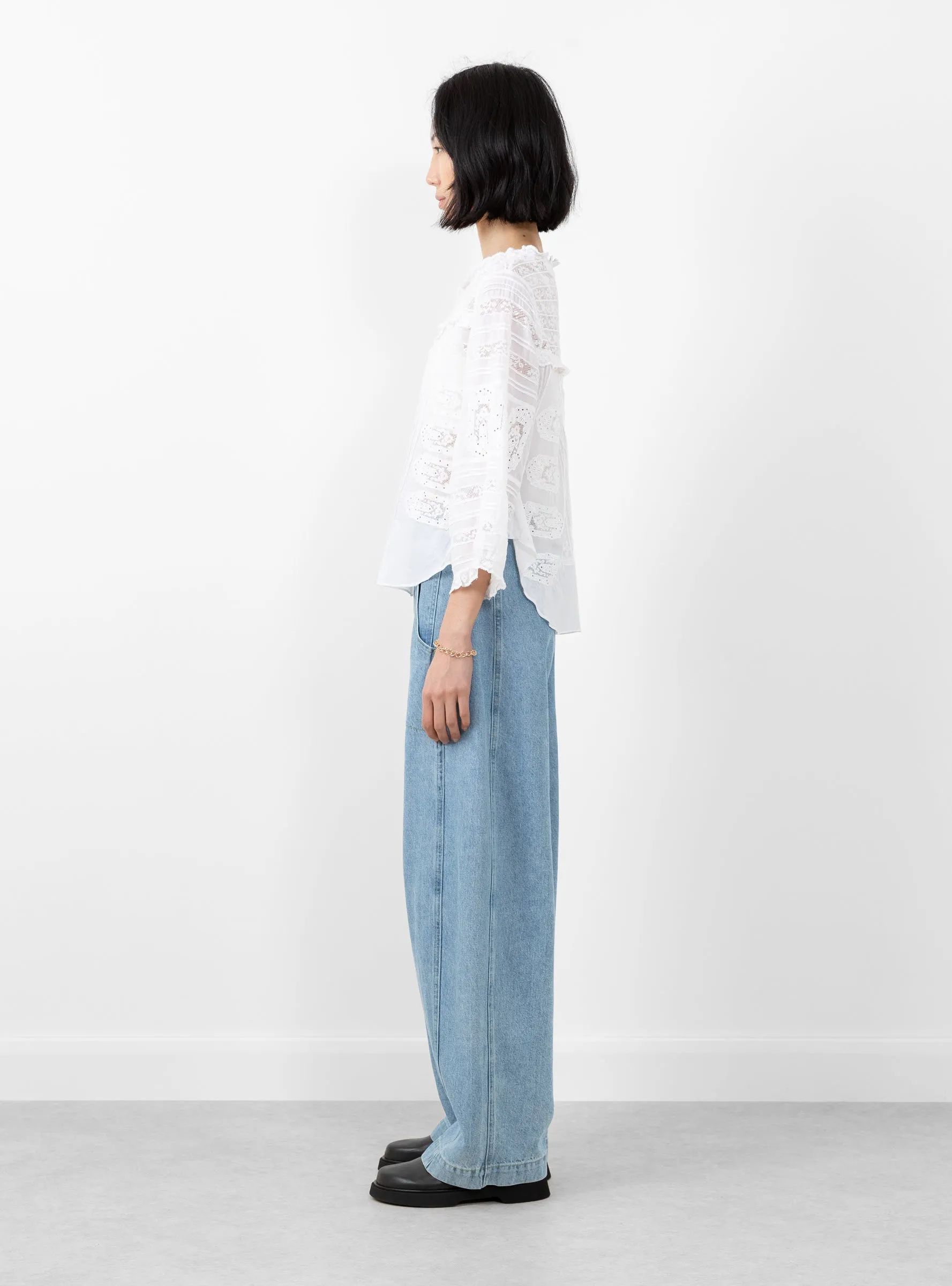 Akina Blouse Optic White