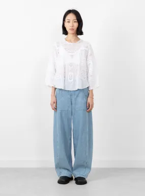 Akina Blouse Optic White