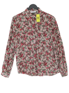 & Other Stories Women's Blouse UK 8 Multi 100% Silk