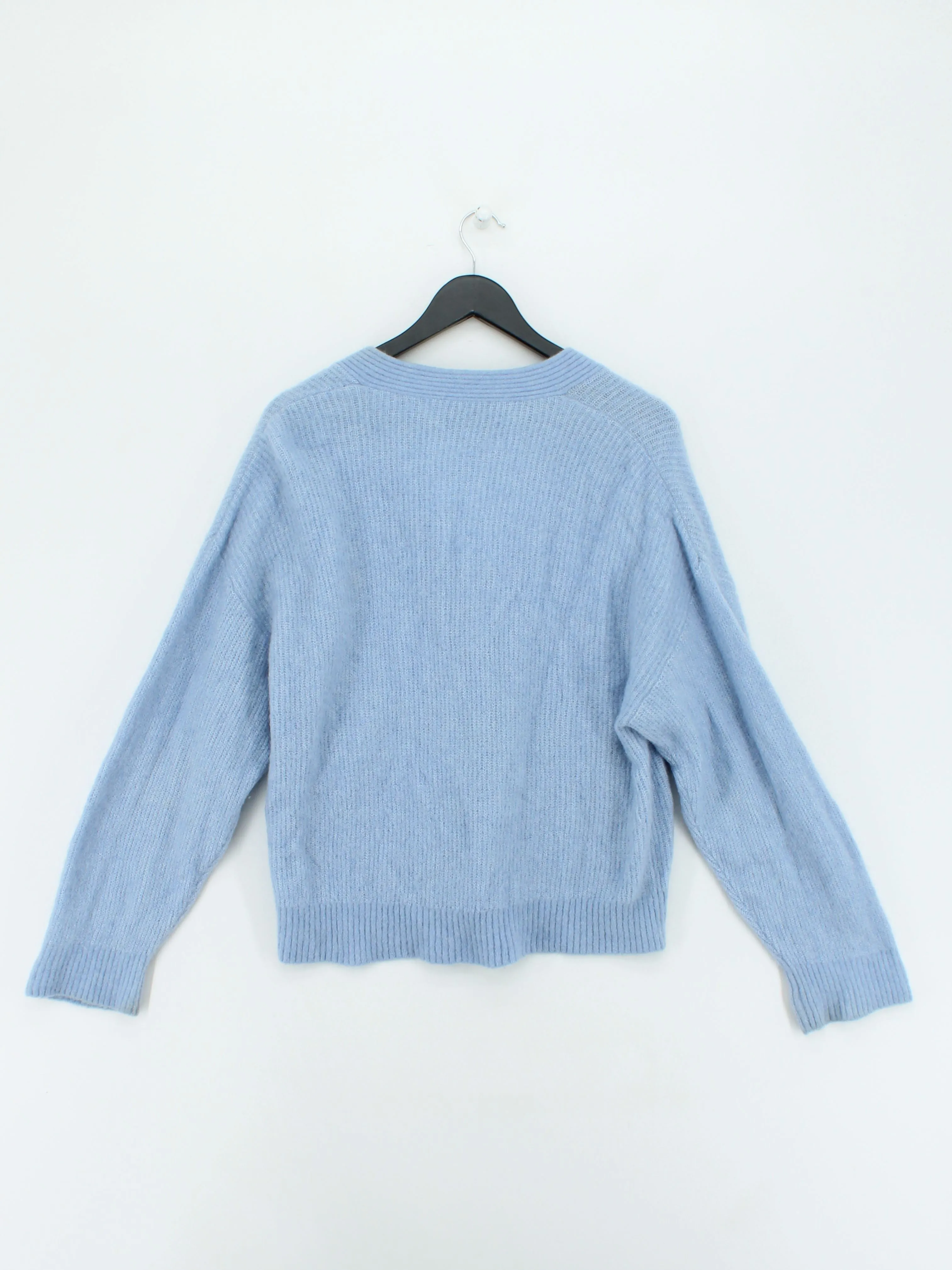 & Other Stories Women's Cardigan S Blue Polyamide with Elastane, Other, Wool