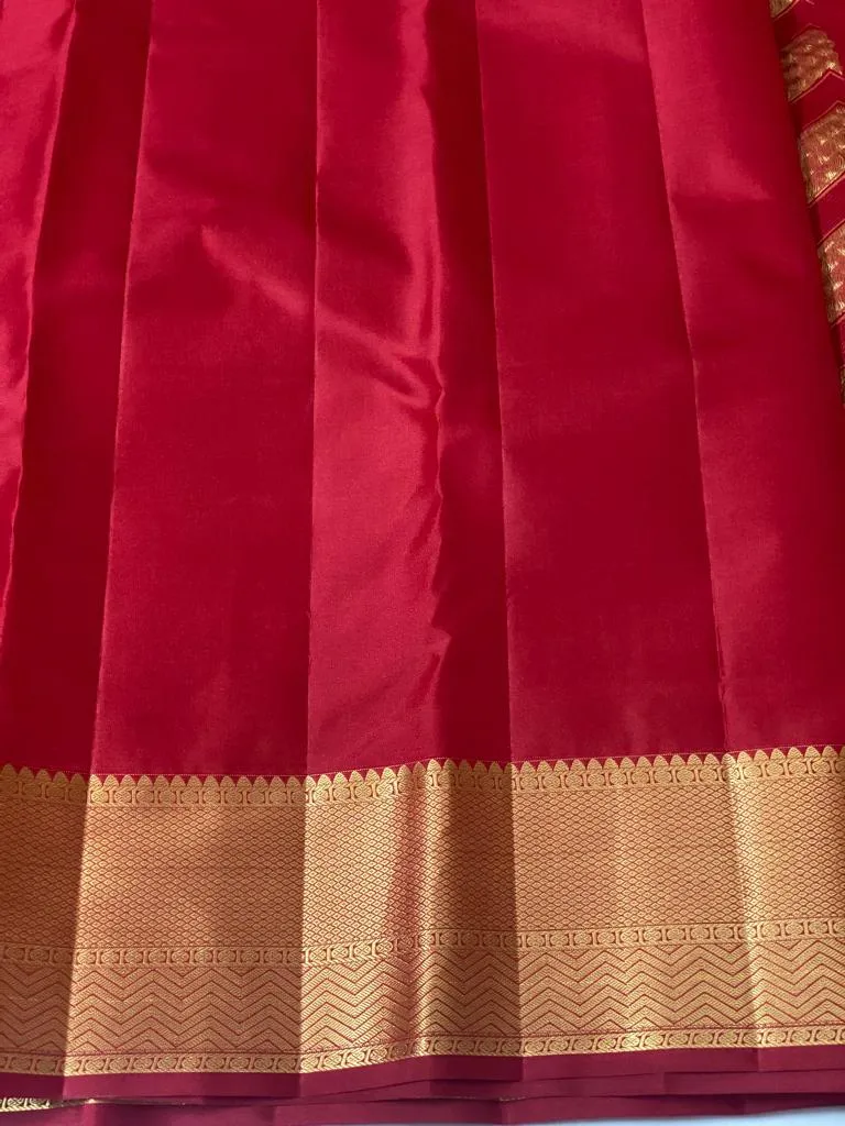 Amrapali , elegant Bridal Kanjeevaram Silk Saree for Women -PRIYA001KSR