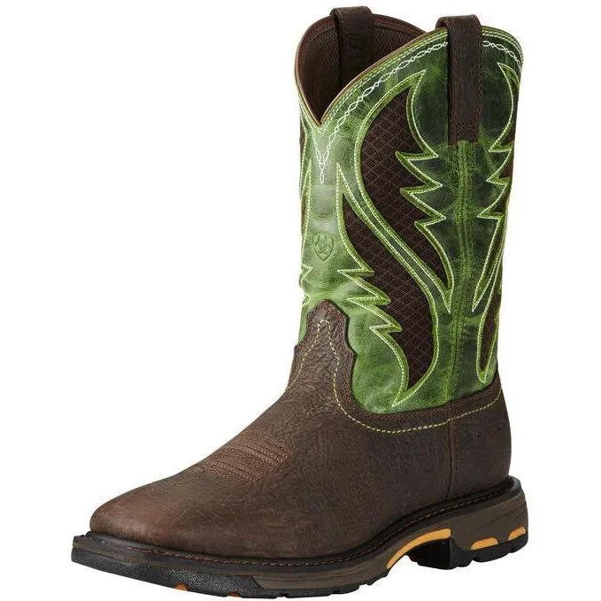 Ariat Men's WorkHog VentTEK 11 Wide Comp Toe Western Work Boot - 10020084