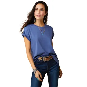 Ariat Womens Fly High S/S Tee Coastal Fjord