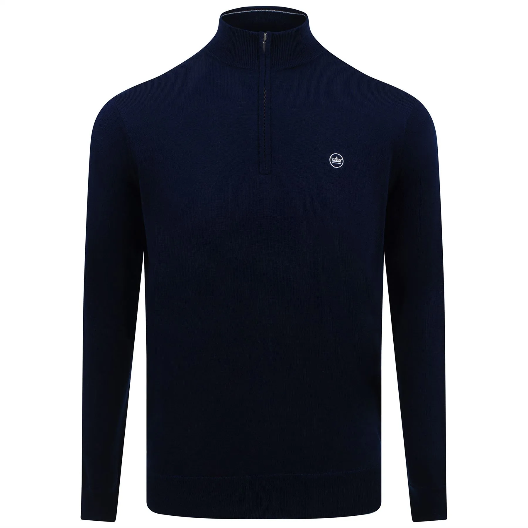 Autumn Crest Quarter Zip Knit Navy - 2024