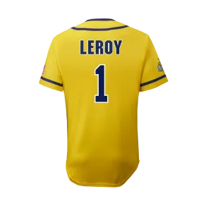 Bananas Bill LeRoy #1 EvoShield Jersey - Yellow