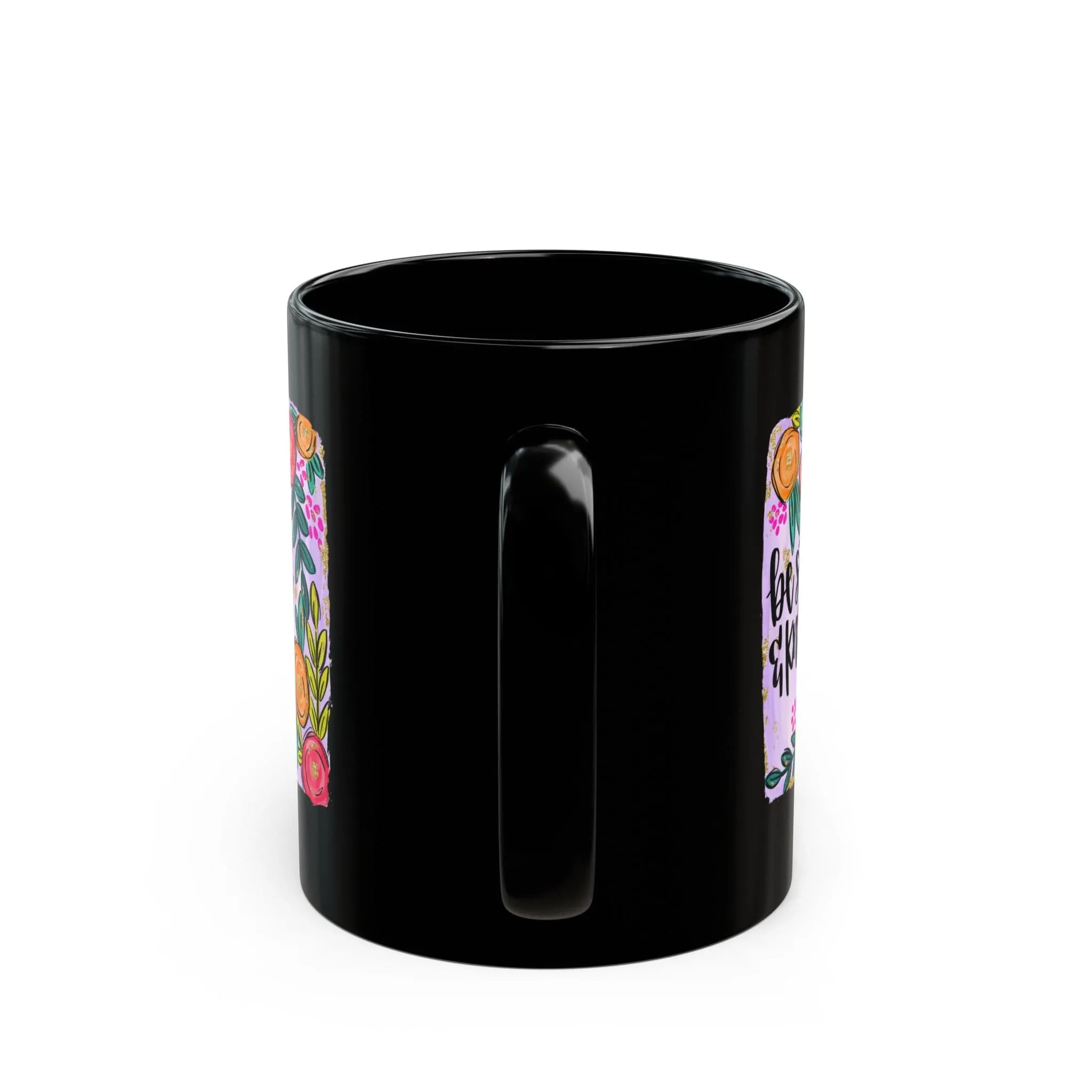 Be Still & Know 11oz Black Mug