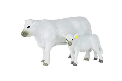 Big Country Toys Charolais Cow & Calf