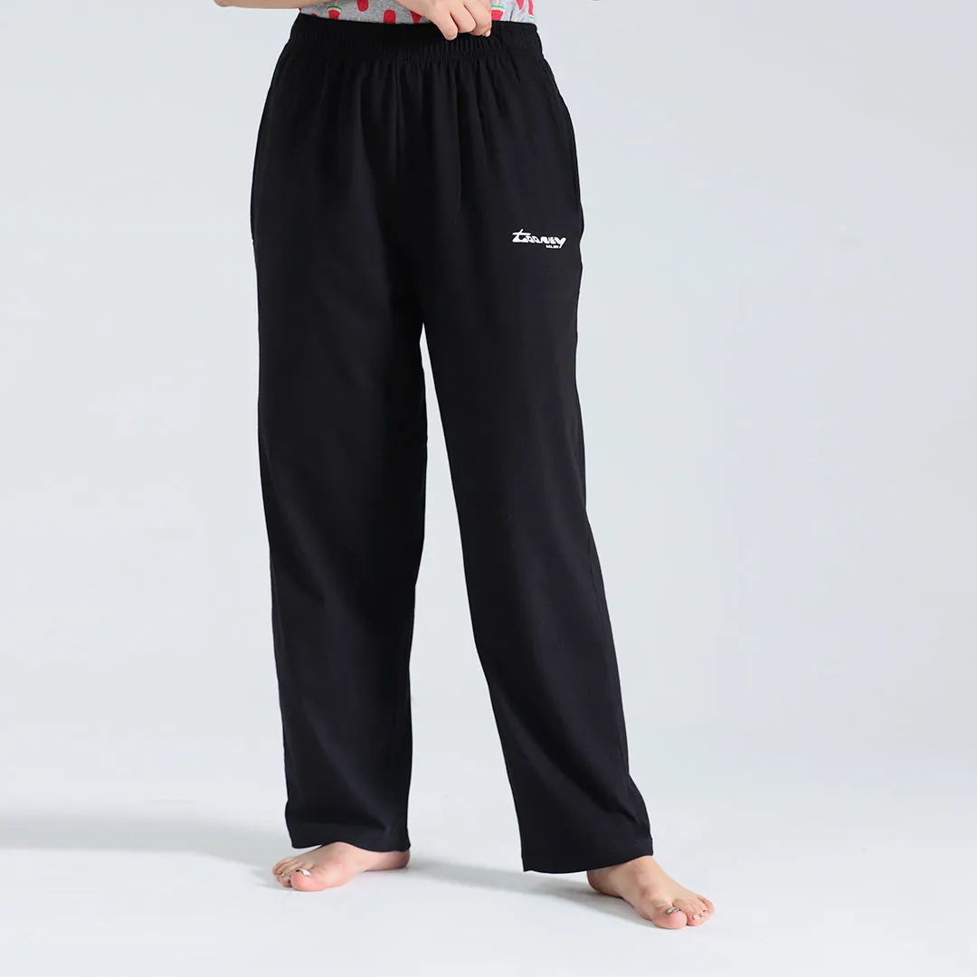 Black Jersey Pajama