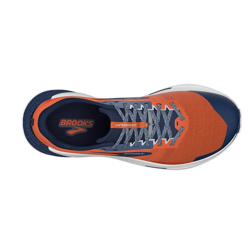 Brooks Catamount 2 (Mens) - Firecracker/Navy/Blue