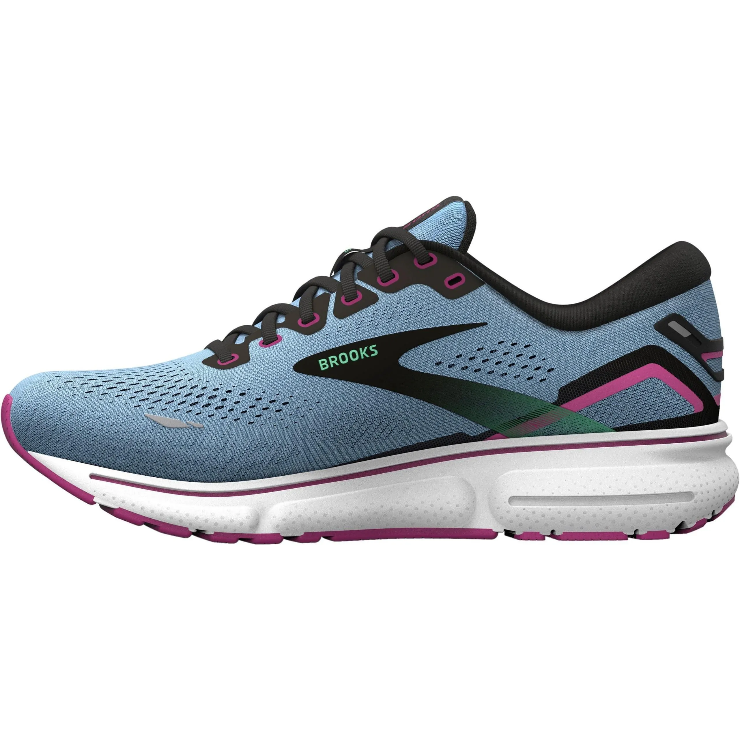 Brooks Ghost 15 Womens Running Shoes - Blue