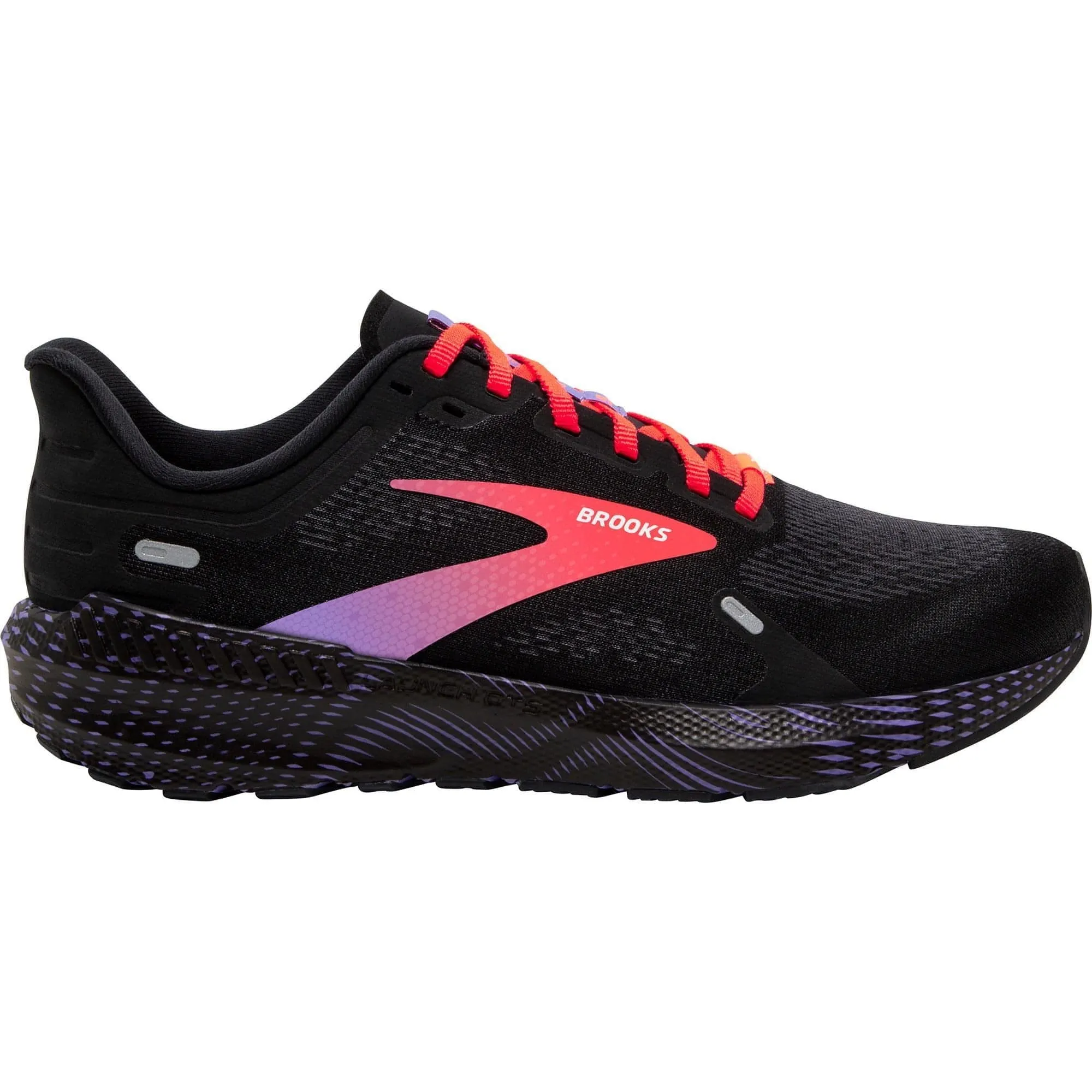 Brooks Launch GTS 9 Womens Running Shoes - Black