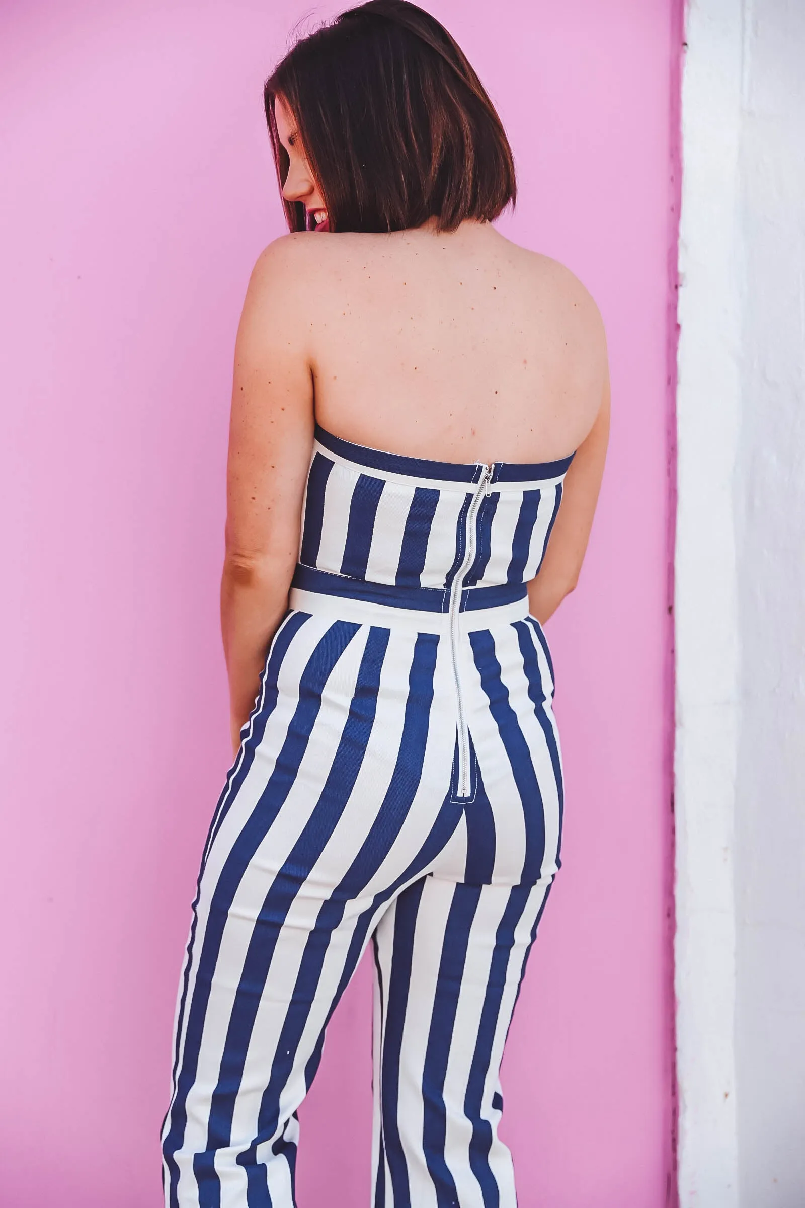 Camden Striped Jumpsuit