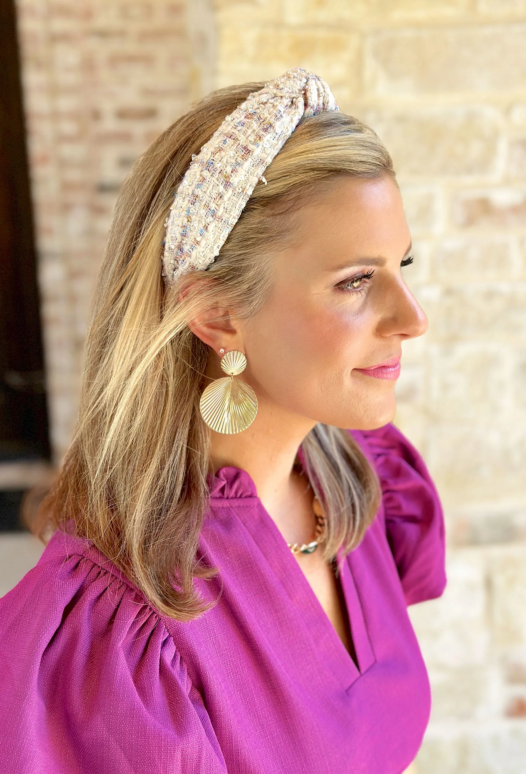 Carrie Tweed Headband