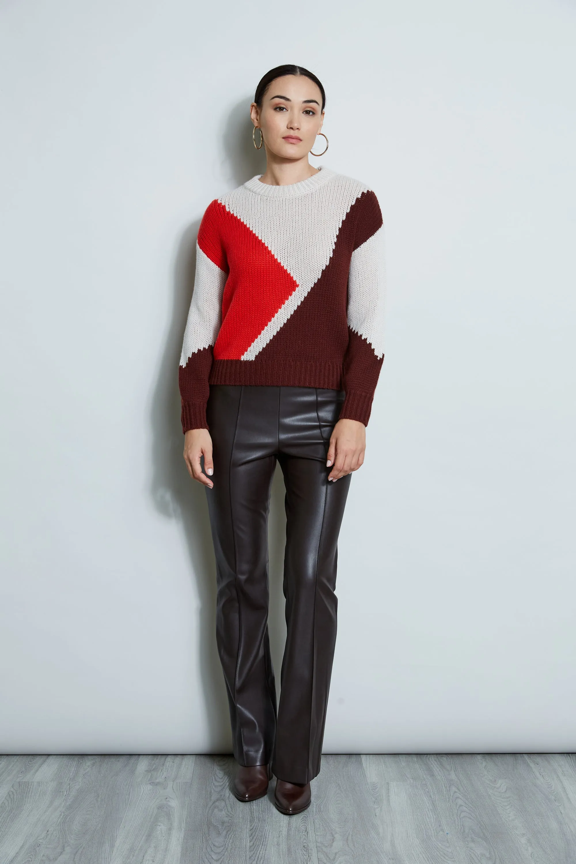 Cashmere Colorblock Sweater