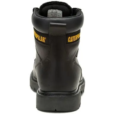 Cat Men's Second Shift Steel Toe WP Slip Resist Work Boot -Black- P91658