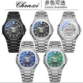 CHENXI Automatic High-end Steel Band Quartz Waterproof Elegant Wrist Watch