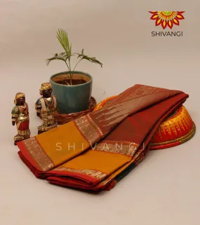 Chettinad Maroon Handloom Cotton saree !!!