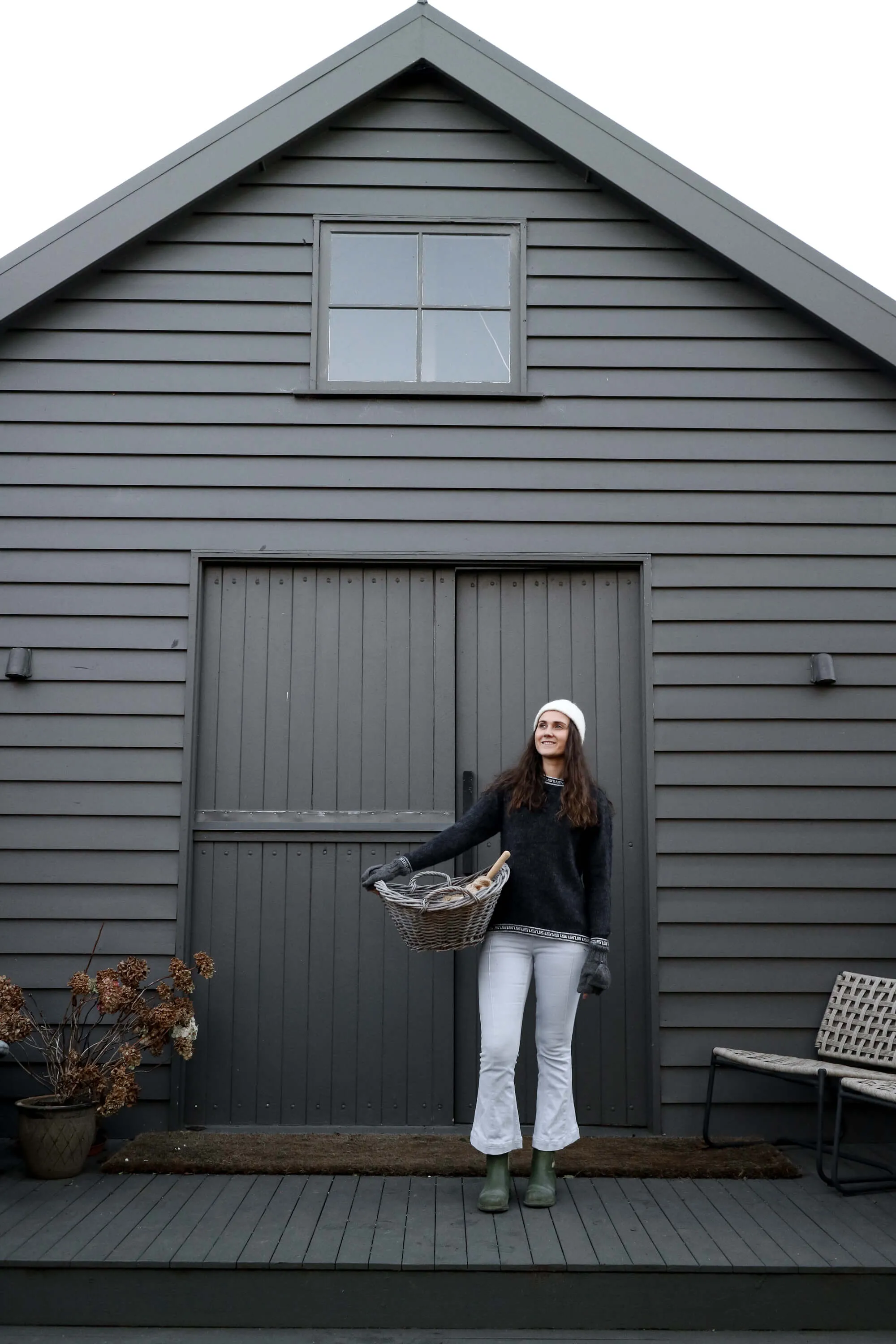 Classic Jumper with Inca Borders