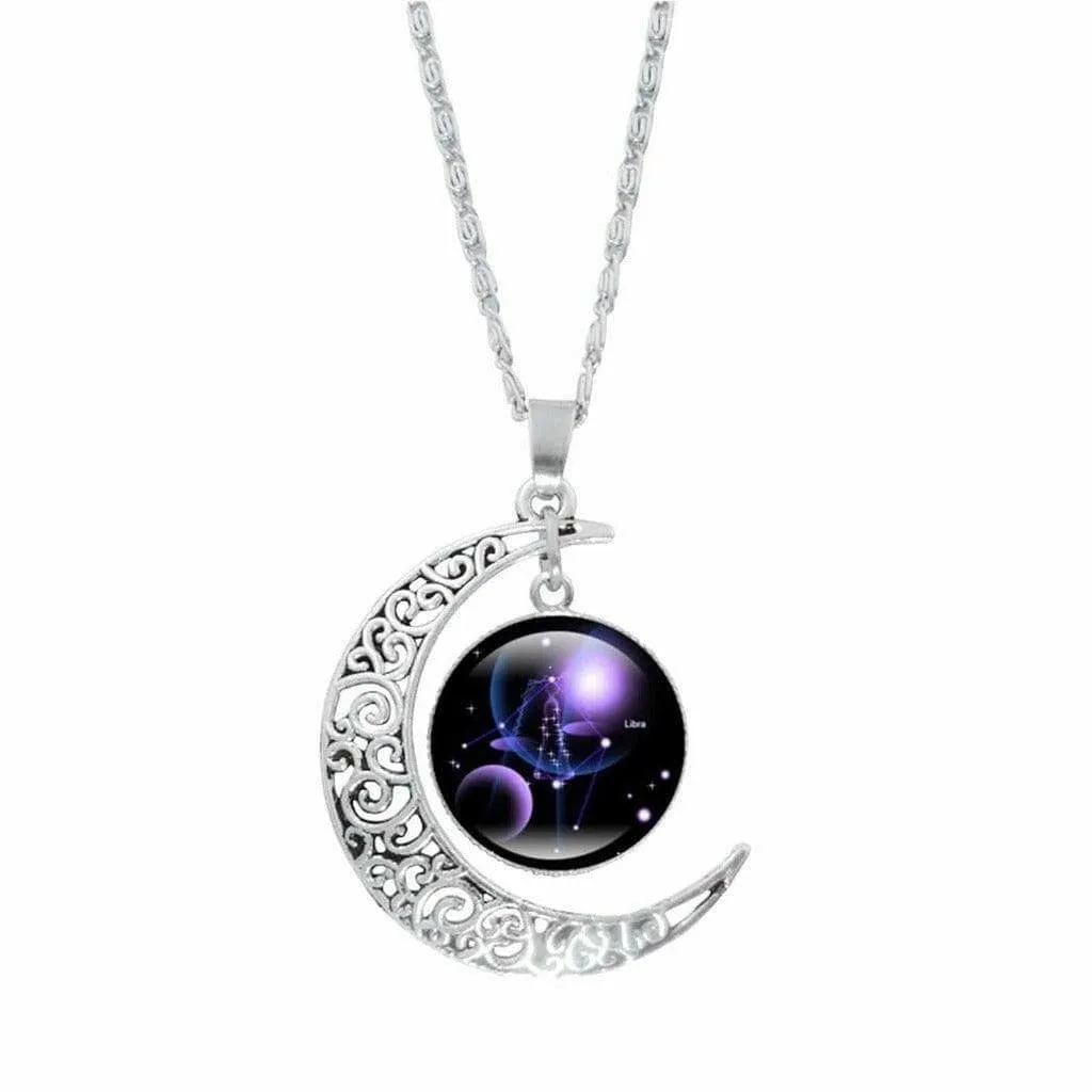 Crescent Moon Elegant Necklaces