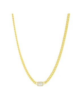 CZ Centerpiece Necklace