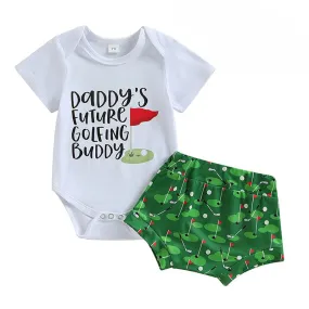 DADDY'S FUTURE GOLFING BUDDY Summer Outfit