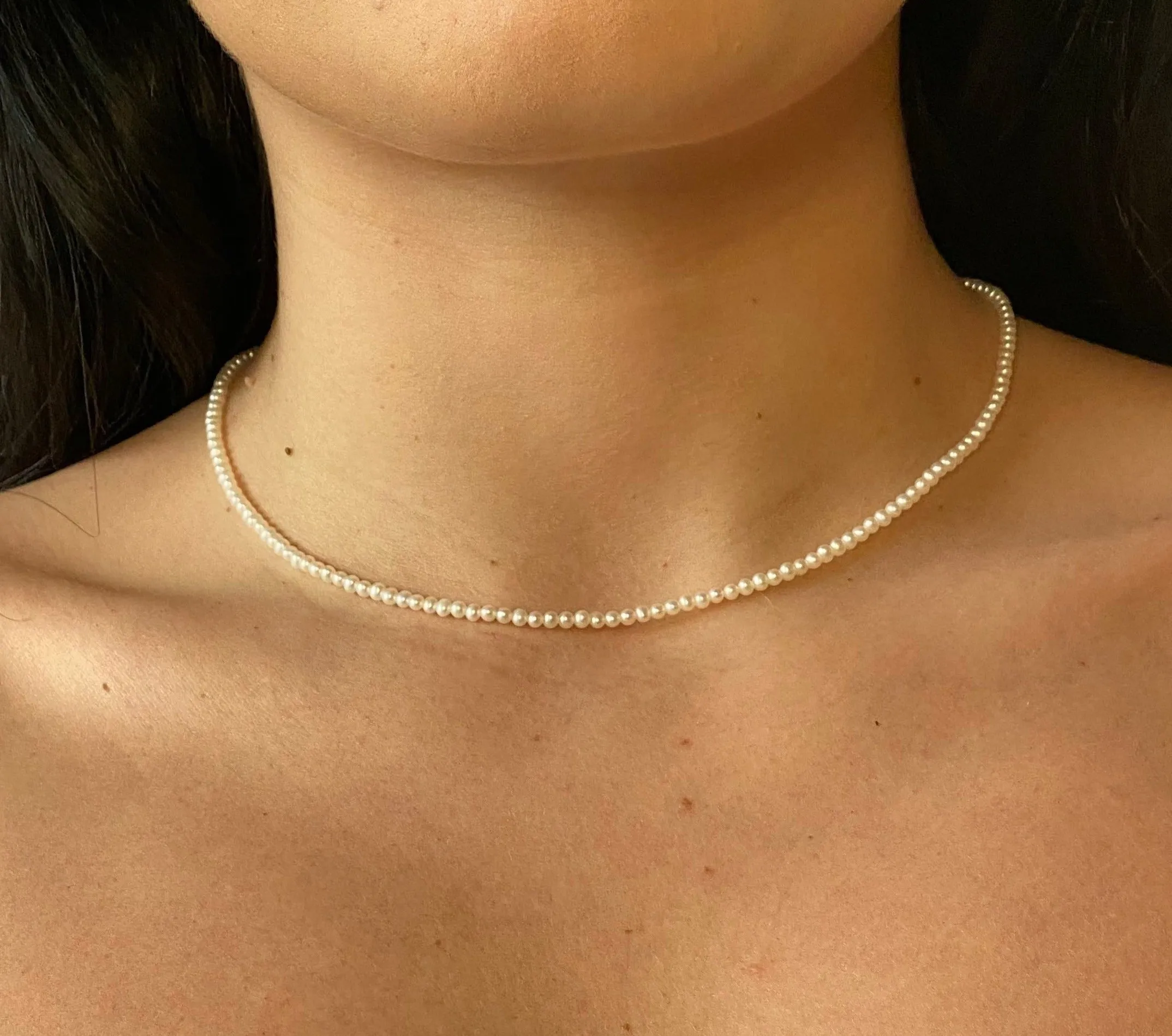 Dainty Pearl Necklace