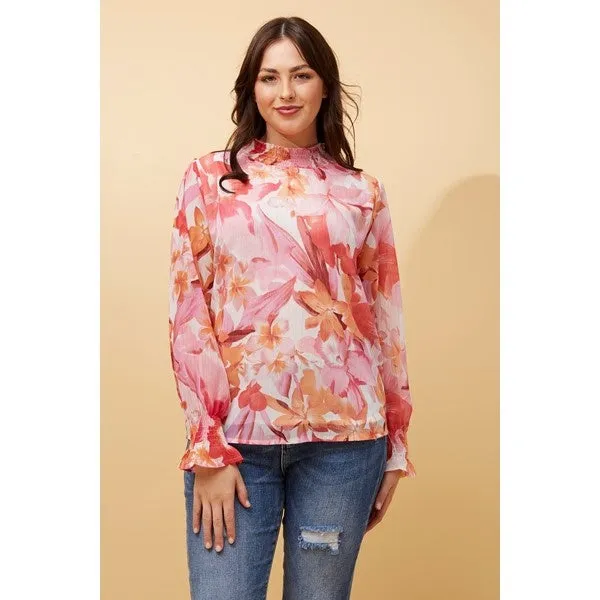 DIANA FLORAL PRINT BLOUSE