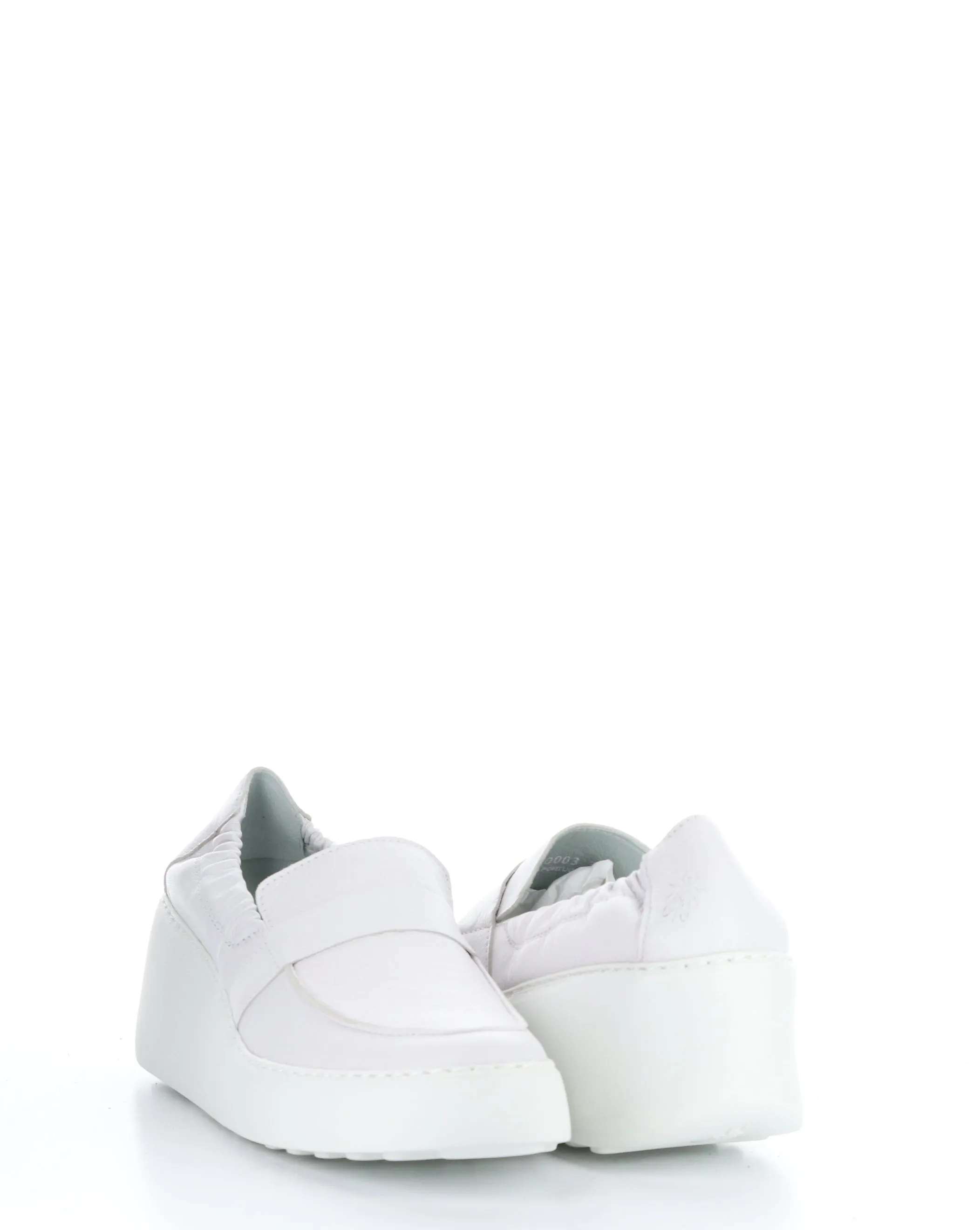 DULI620FLY White Round Toe Shoes