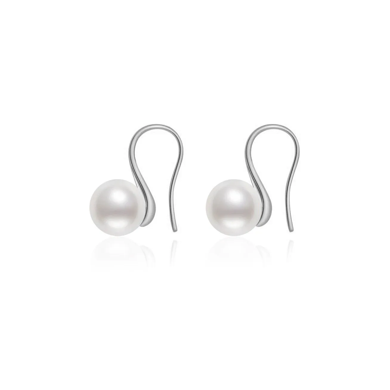 Edison Round Pearl Earrings WE00781