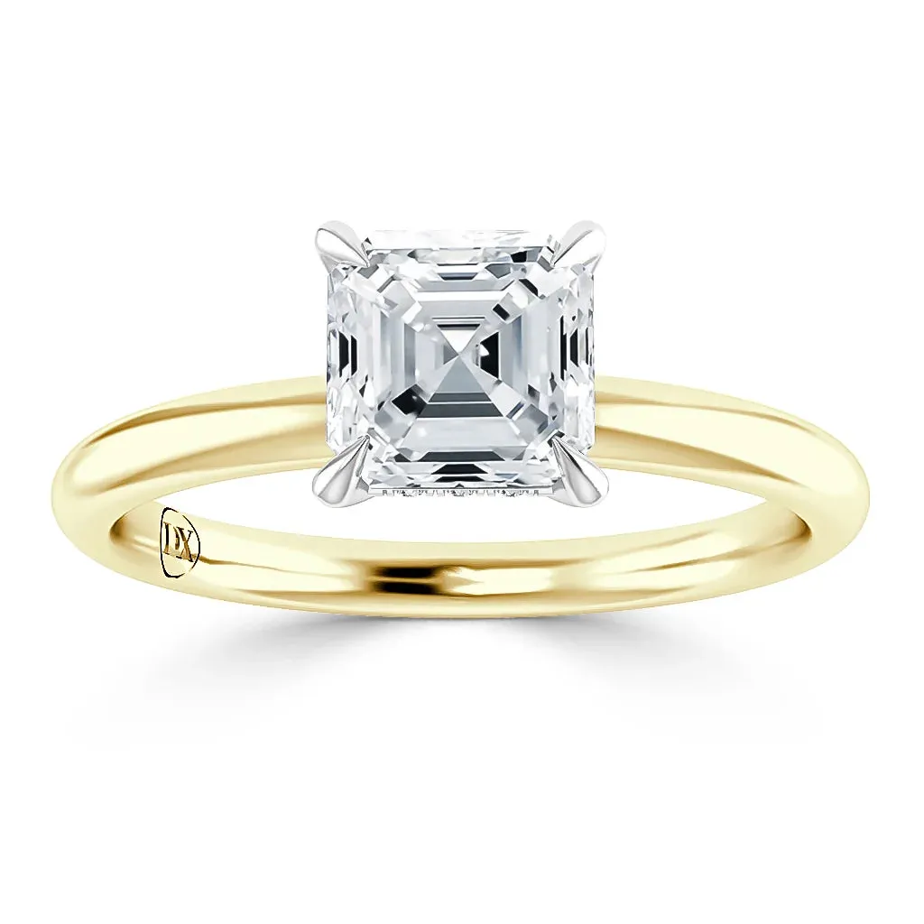 Elaine  - 18ct Yellow Gold - Asscher