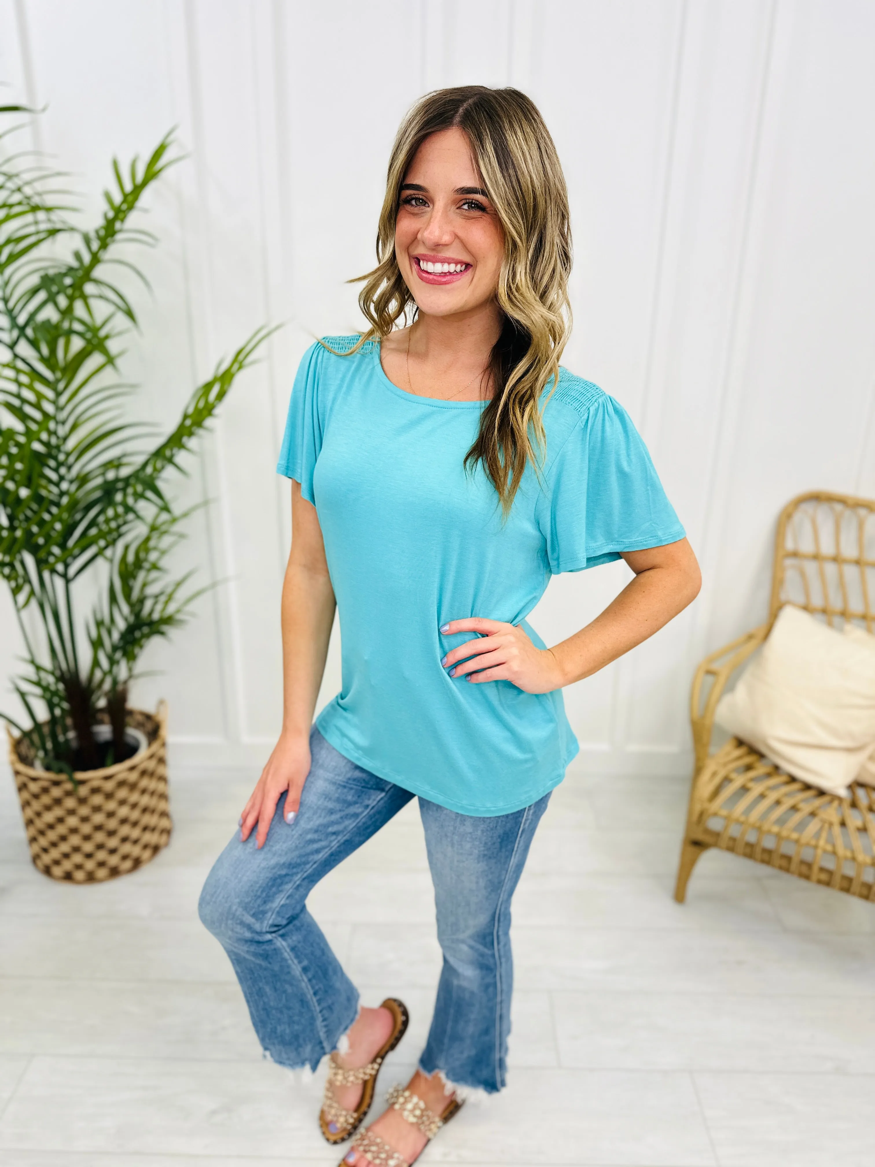 Everyday Casual Top- Multiple Colors!