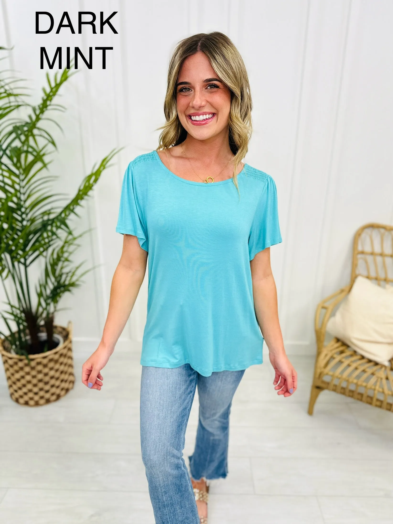 Everyday Casual Top- Multiple Colors!