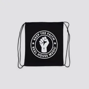 Faith Keep The Faith Drawstring Bag