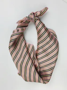 Flhair Pink Pin Stripe Scarf