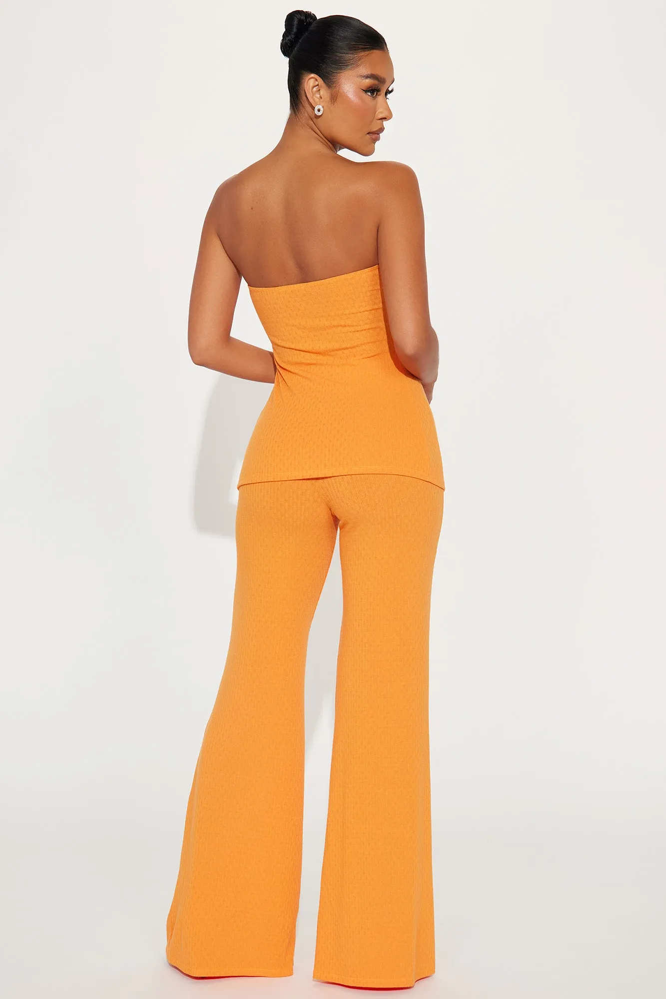 Friday Night Out Pant Set - Orange