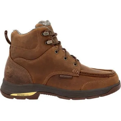 Georgia Men's Athens Superlyte WP Moc Toe Work Boot -Brown- GB00547