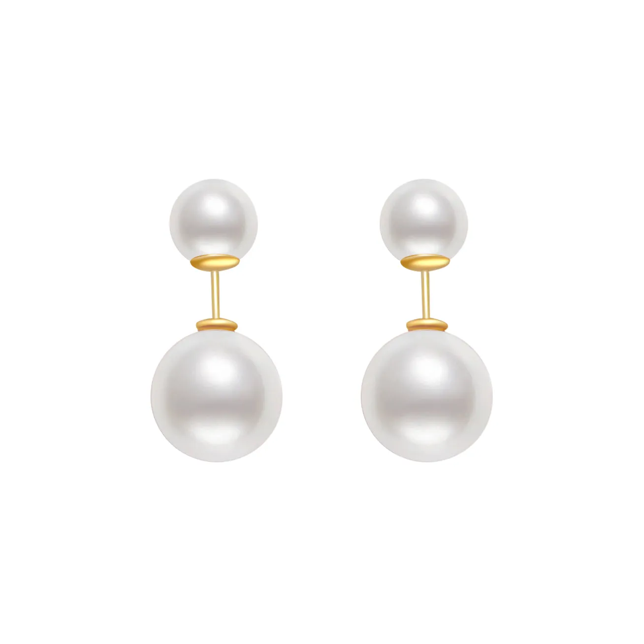 Interchangeable Freshwater Pearl Earrings WE00038 | Possibilities