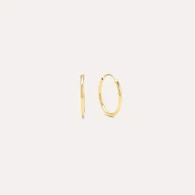 Joop Solid Gold Small Hoops