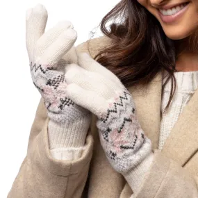 Ladies Avens Thermal Gloves - Cream