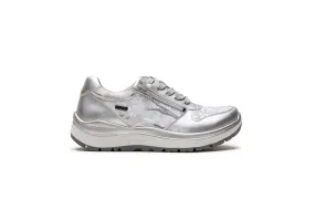 Ladies G-Comfort Lace Shoes Silver R5581WS