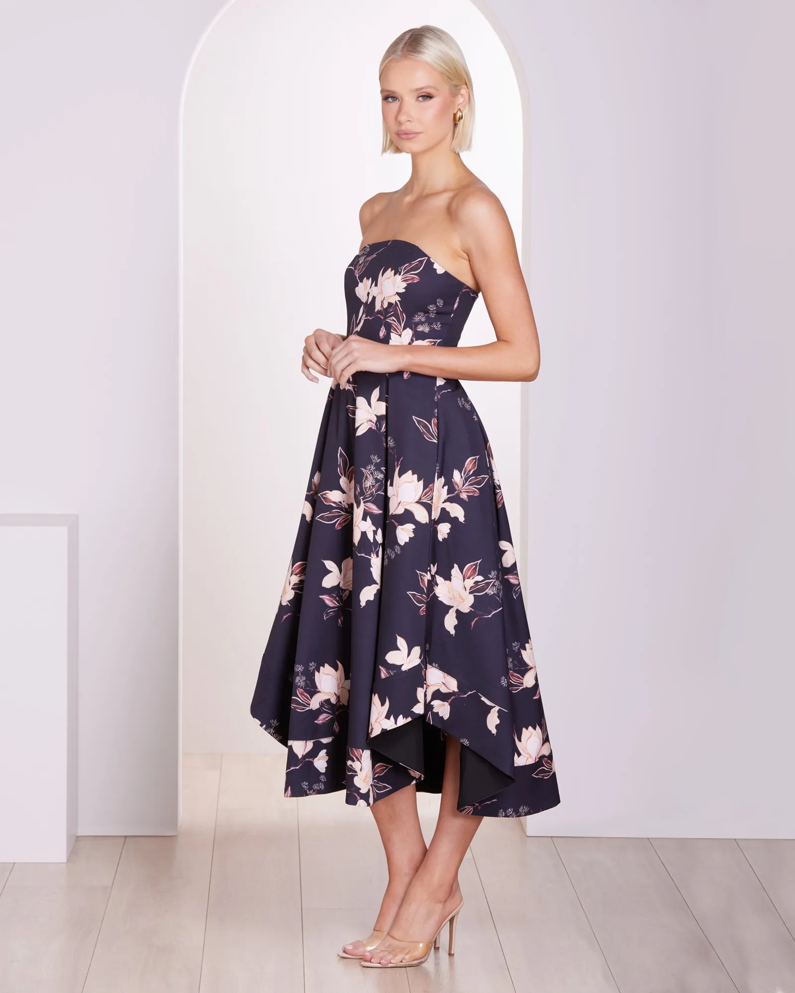 Lana Strapless A-line Dress