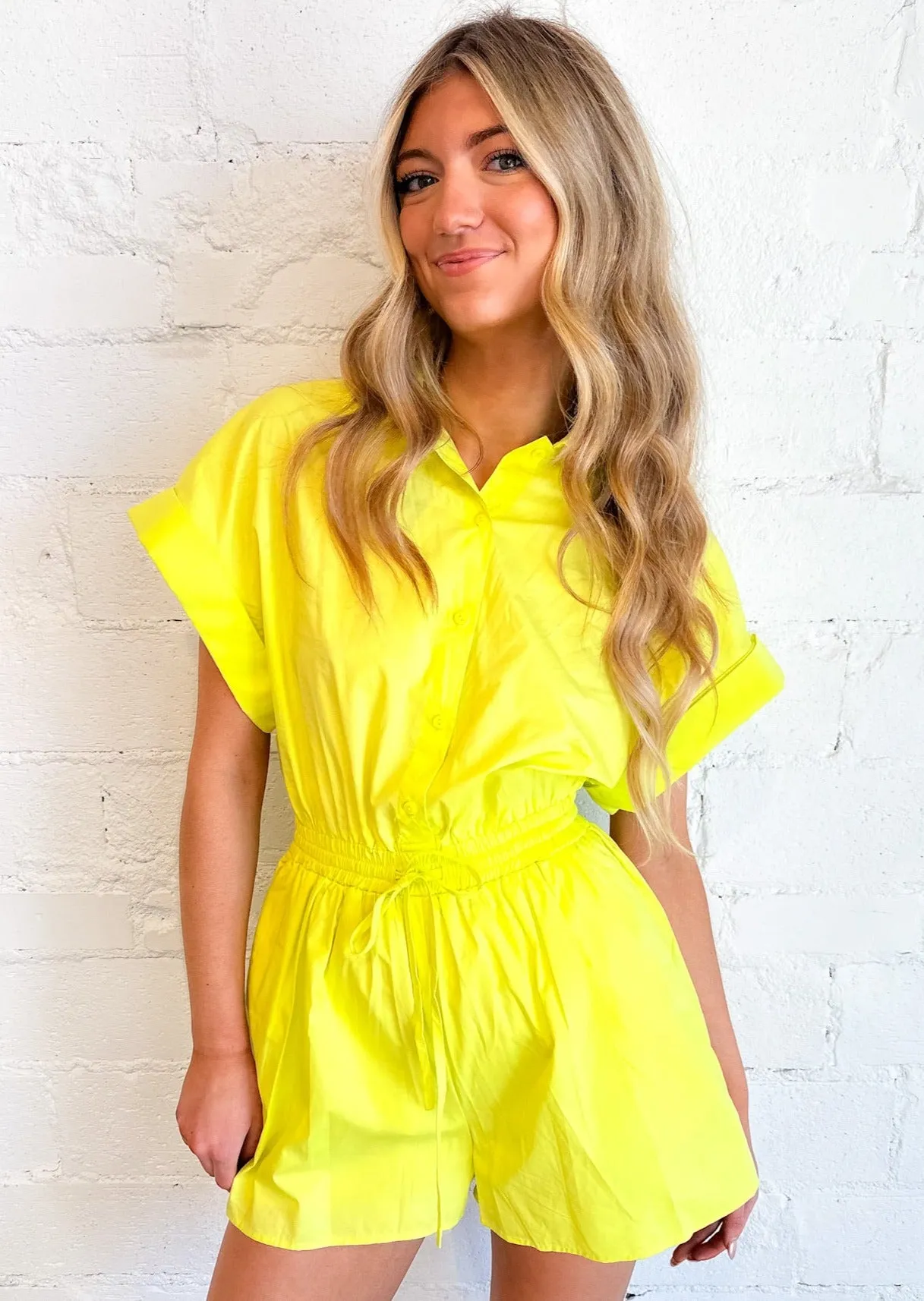 Lemon Lime Romper