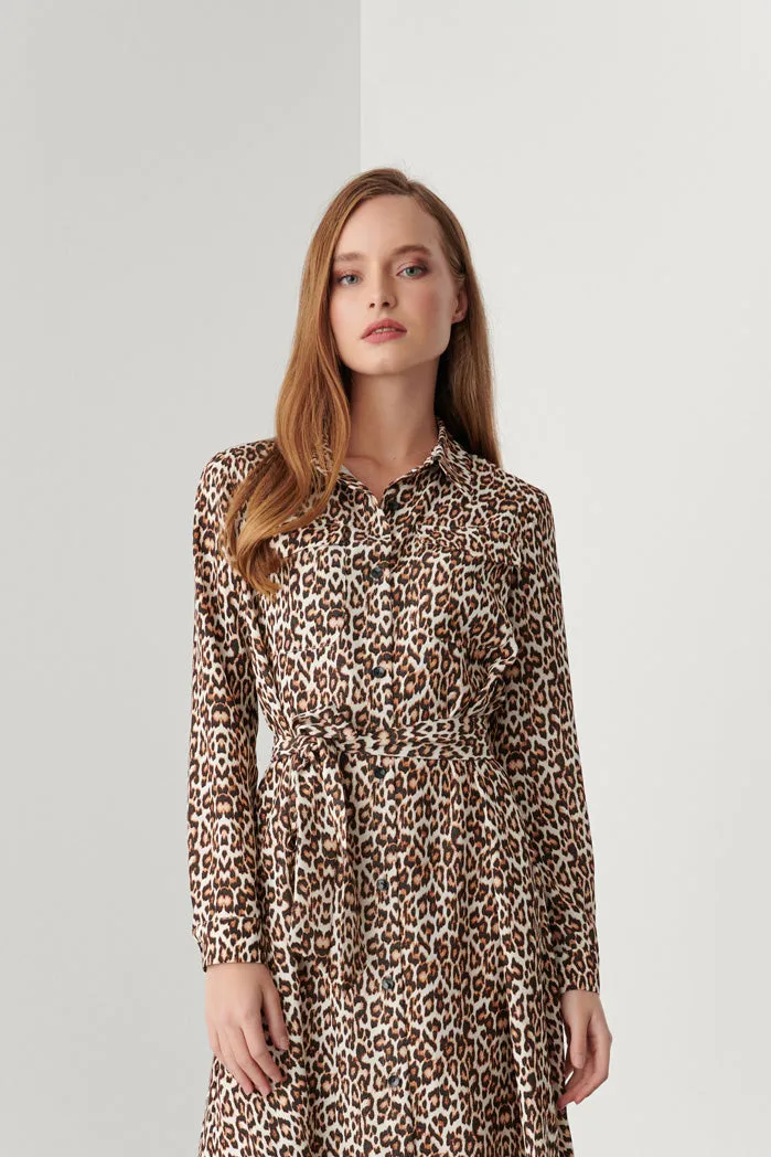 Leopard Print Dress