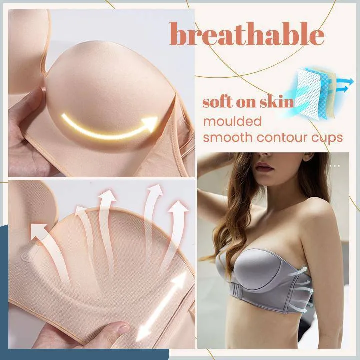 Libiyi Strapless Front Buckle Lift Bra