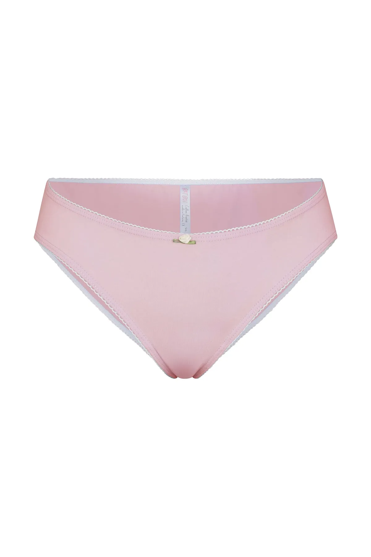 LOW RISE UNDERWEAR IN BABY PINK