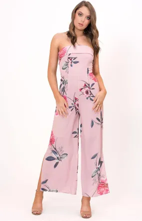 Lynie Jumpsuit Blush Floral